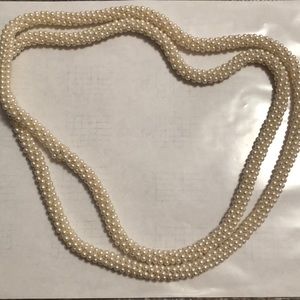layered pearl necklace